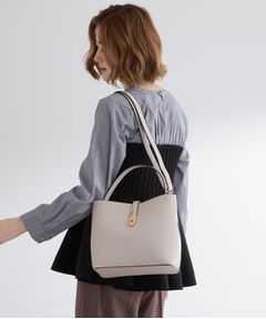 grove / グローブ ショルダーバッグ | 【人間工学】メタルベルトダブルショルダーバッグ