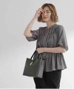 grove / グローブ ショルダーバッグ | 【人間工学】メタルベルトダブルショルダーバッグ