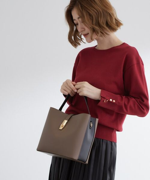 grove / グローブ ショルダーバッグ | 【人間工学】メタルベルトダブルショルダーバッグ | 詳細5