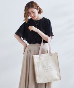 grove / グローブ トートバッグ | 【A4・多機能】パイピングロゴキャンバストート