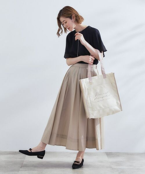 grove / グローブ トートバッグ | 【A4・多機能】パイピングロゴキャンバストート | 詳細12