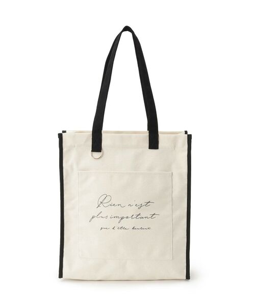 grove / グローブ トートバッグ | 【A4・多機能】パイピングロゴキャンバストート | 詳細17