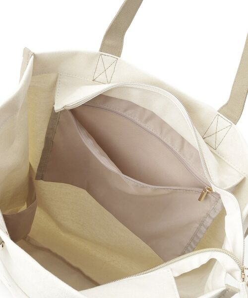 grove / グローブ トートバッグ | 【A4・多機能】パイピングロゴキャンバストート | 詳細30