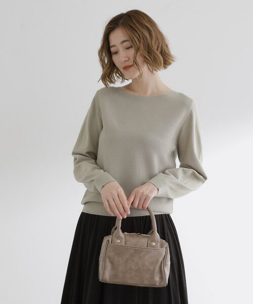 grove / グローブ ボストンバッグ | ワイドハンドル2WAYボストンバッグ | 詳細5