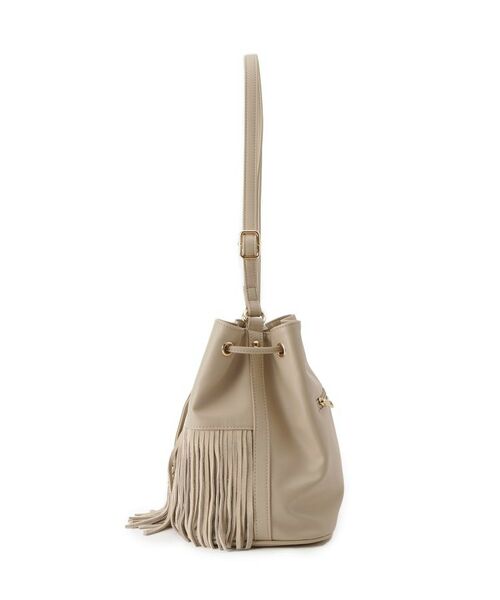 grove / グローブ ショルダーバッグ | スエードフリンジ巾着ショルダーバッグ | 詳細12