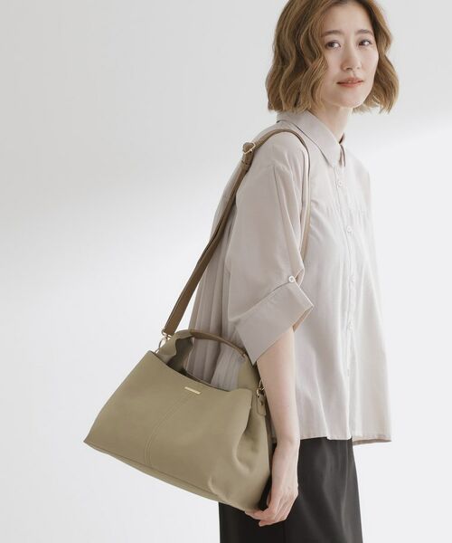 grove / グローブ トートバッグ | タックハンドル2WAYトート | 詳細5