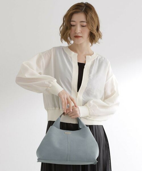 grove / グローブ トートバッグ | タックハンドル2WAYトート(グレー(412))