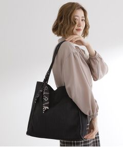 grove / グローブ トートバッグ | 【A4】プリーツスカーフ付トート