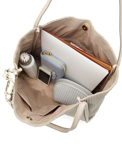 grove / グローブ トートバッグ | 【A4】プリーツスカーフ付トート | 詳細17