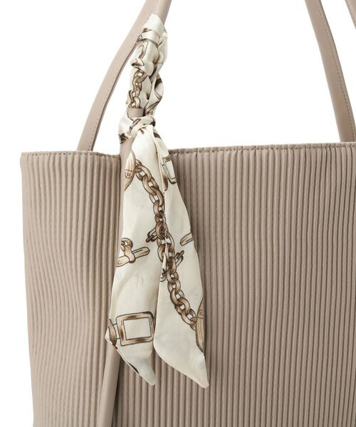 grove / グローブ トートバッグ | 【A4】プリーツスカーフ付トート | 詳細20