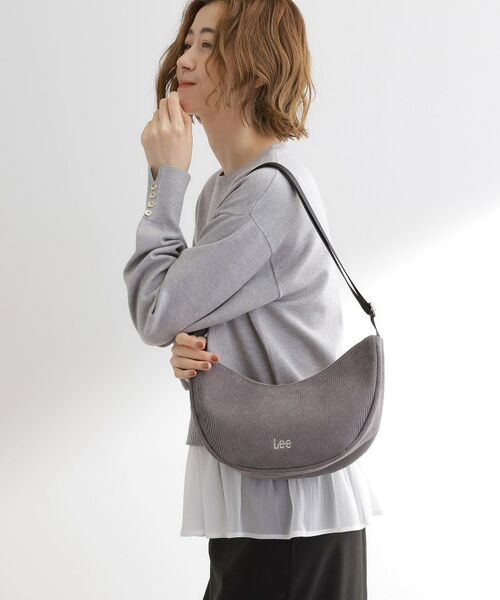 grove / グローブ ショルダーバッグ | 【Lee別注】コーデュロイムーンショルダー | 詳細3