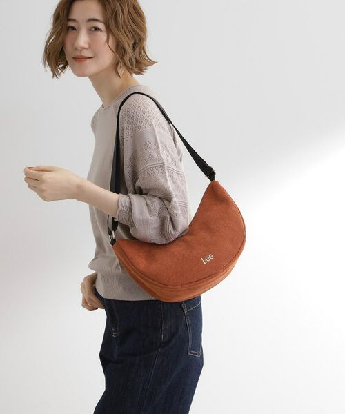 grove / グローブ ショルダーバッグ | 【Lee別注】コーデュロイムーンショルダー | 詳細5