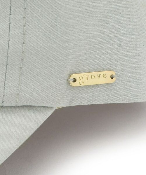 grove / グローブ キャップ | メタルプレートスウェード調キャップ | 詳細6