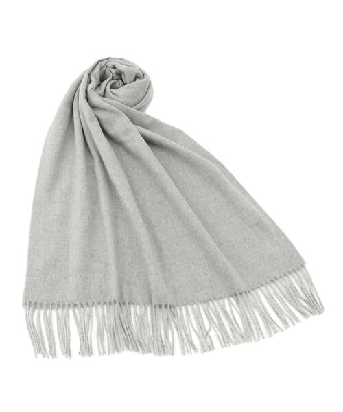 grove / グローブ マフラー・ショール・スヌード・ストール | 【手洗い可】カシミヤタッチフリンジストール | 詳細1