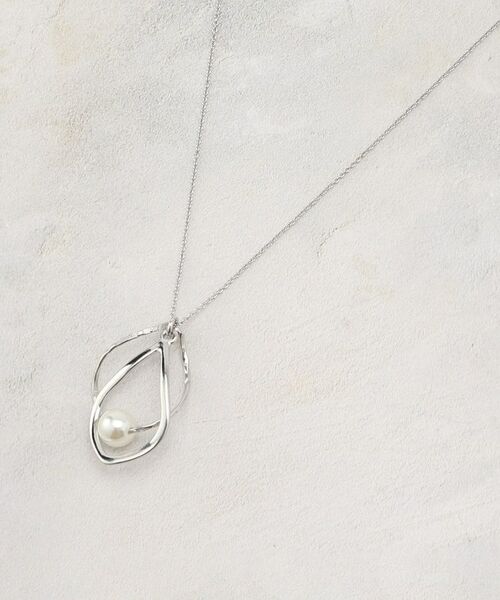 grove / グローブ ネックレス・ペンダント・チョーカー | ツイストデザインパール調ネックレス | 詳細1