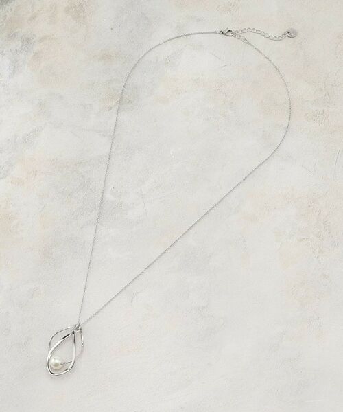 grove / グローブ ネックレス・ペンダント・チョーカー | ツイストデザインパール調ネックレス | 詳細2