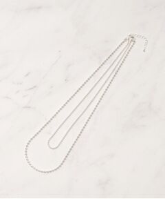 grove / グローブ ネックレス・ペンダント・チョーカー | ボールチェーン2連ネックレス