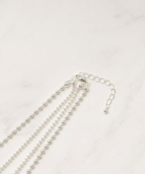grove / グローブ ネックレス・ペンダント・チョーカー | ボールチェーン2連ネックレス | 詳細3