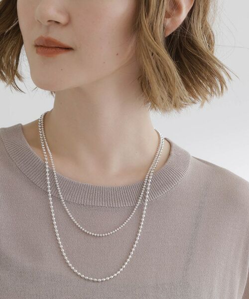 grove / グローブ ネックレス・ペンダント・チョーカー | ボールチェーン2連ネックレス | 詳細4