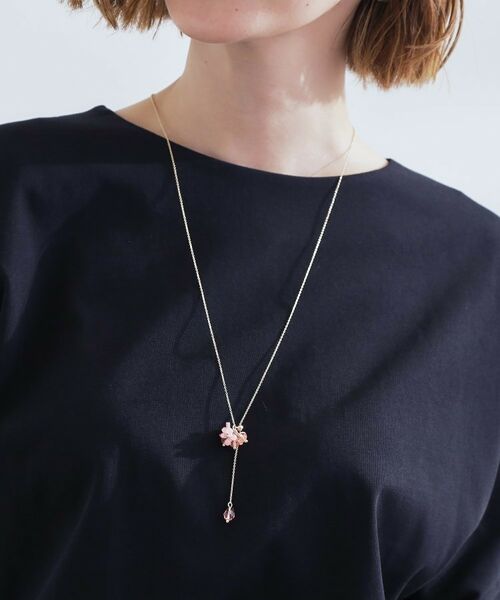 grove / グローブ ネックレス・ペンダント・チョーカー | フラワーモチーフスライドネックレス | 詳細4