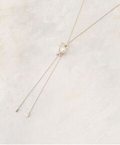 grove / グローブ ネックレス・ペンダント・チョーカー | パール調メタルスライドネックレス