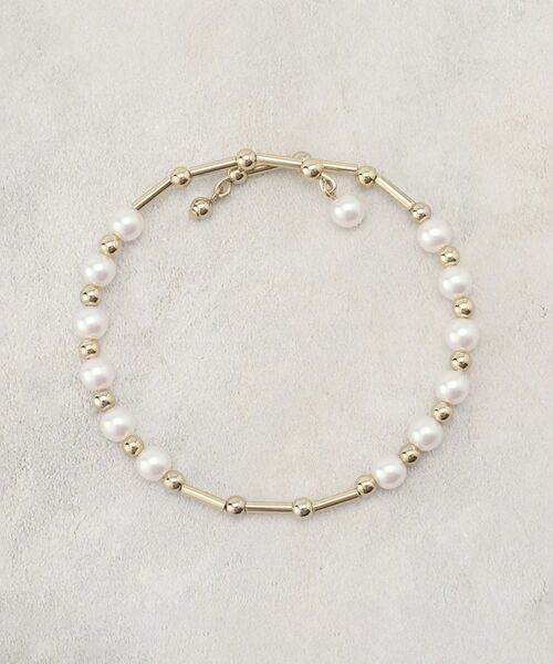 grove / グローブ ブレスレット・バングル | メタルパール調ワイヤーブレス | 詳細2