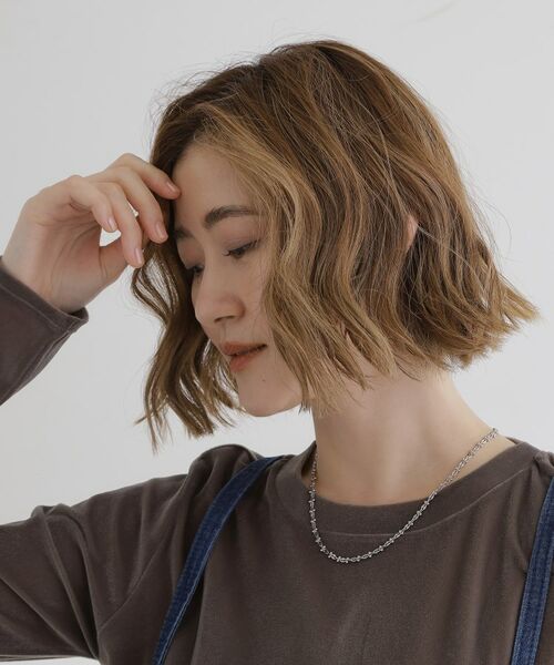 grove / グローブ ネックレス・ペンダント・チョーカー | デザインチェーンショートネックレス | 詳細4