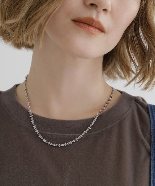 grove / グローブ ネックレス・ペンダント・チョーカー | デザインチェーンショートネックレス | 詳細5