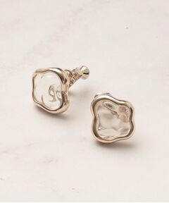 grove / グローブ ピアス・イヤリング | ニュアンスメタルクリアイヤリング