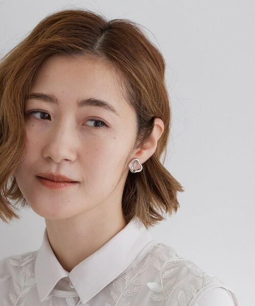 grove / グローブ ピアス・イヤリング | ニュアンスメタルクリアイヤリング | 詳細5