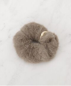 grove / グローブ ヘアアクセサリー | フェイクファーメタルシュシュ