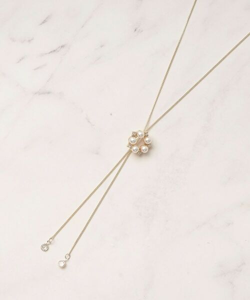 grove / グローブ ネックレス・ペンダント・チョーカー | サークルパール調スライドネックレス | 詳細1