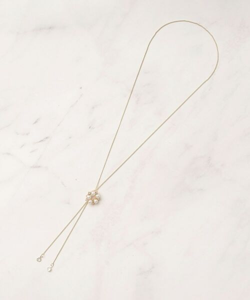 grove / グローブ ネックレス・ペンダント・チョーカー | サークルパール調スライドネックレス | 詳細2