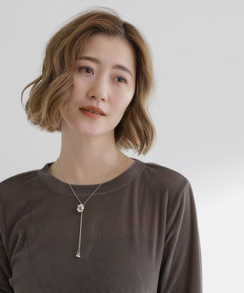 grove / グローブ ネックレス・ペンダント・チョーカー | サークルパール調スライドネックレス | 詳細6