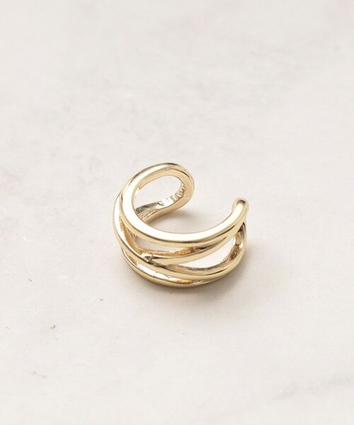 grove / グローブ ピアス・イヤリング | 【痛くなりにくい】パール調ビジューイヤリングイヤカフセット | 詳細5