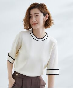 grove / グローブ ニット・セーター | 【夏に嬉しい機能付き】やわらかドライタッチワイドスリーブプルオーバー