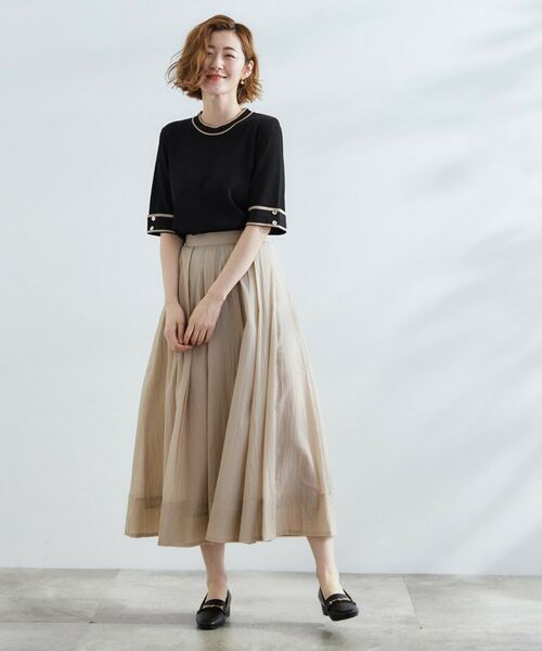 grove / グローブ ニット・セーター | 【夏に嬉しい機能付き】やわらかドライタッチワイドスリーブプルオーバー | 詳細11