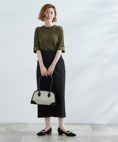 grove / グローブ ニット・セーター | 【夏に嬉しい機能付き】やわらかドライタッチワイドスリーブプルオーバー | 詳細14