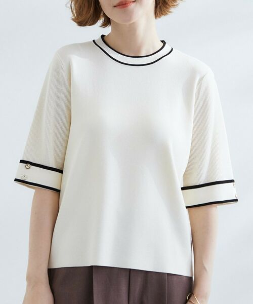 grove / グローブ ニット・セーター | 【夏に嬉しい機能付き】やわらかドライタッチワイドスリーブプルオーバー | 詳細17