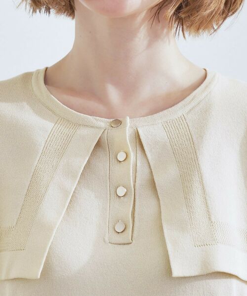 grove / グローブ ニット・セーター | 【ひんやり/UVカット】大人の可愛さ　セーラーカラーニット | 詳細16