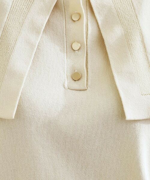 grove / グローブ ニット・セーター | 【ひんやり/UVカット】大人の可愛さ　セーラーカラーニット | 詳細4