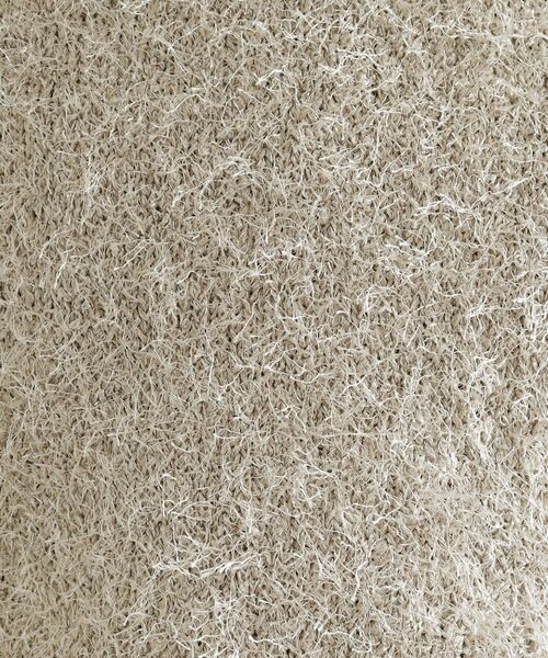 grove / グローブ ニット・セーター | 夏の余韻と秋の気配をつなぐ ラメフェザーニットベスト | 詳細4