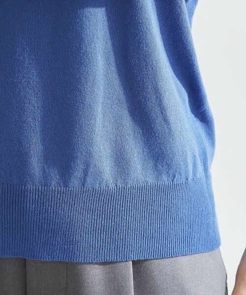 grove / グローブ ニット・セーター | 涼しくて華やか1枚で差の付く　ケープフリルニット | 詳細18