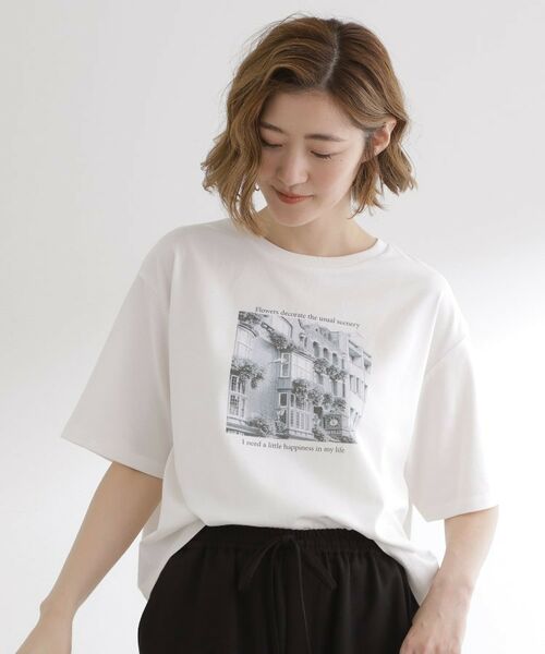 grove / グローブ Tシャツ | 夏に映える　大人のクロップドTシャツ | 詳細1