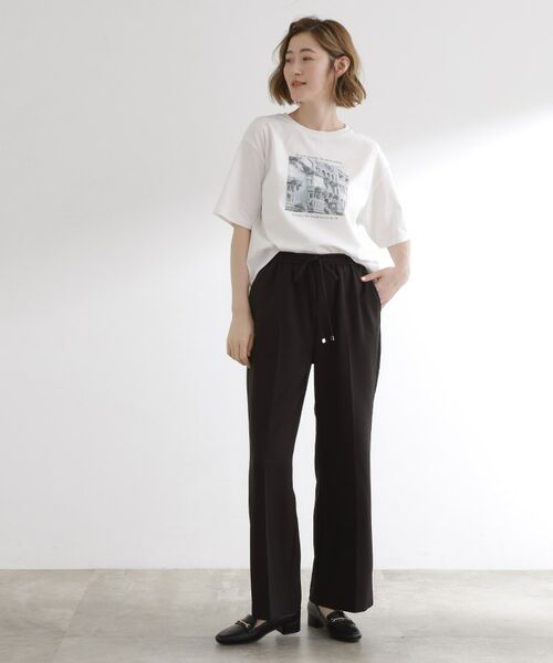 grove / グローブ Tシャツ | 夏に映える　大人のクロップドTシャツ | 詳細3