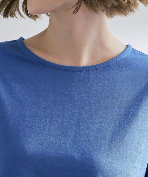 grove / グローブ カットソー | きちんと感と女性らしさ、二の腕カバーが一枚で叶う　袖口パール調ボタンプルオーバー | 詳細20