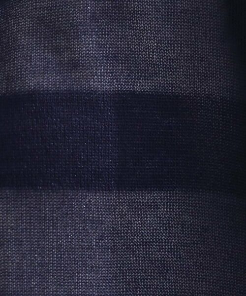 grove / グローブ カーディガン・ボレロ | シアーボーダーカーディガン | 詳細12