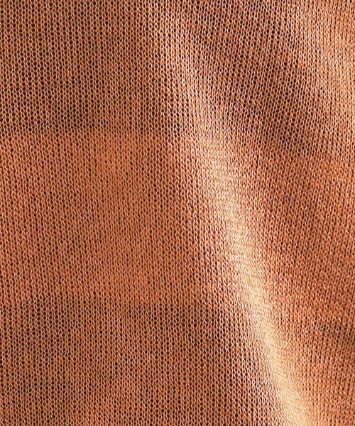 grove / グローブ カーディガン・ボレロ | シアーボーダーカーディガン | 詳細8