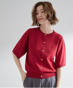 grove / グローブ カーディガン・ボレロ | さらりと心地よい　大人のサマーニットカーディガン