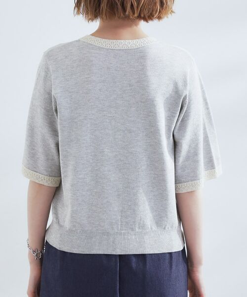 grove / グローブ カーディガン・ボレロ | さらりと心地よい　大人のサマーニットカーディガン | 詳細19